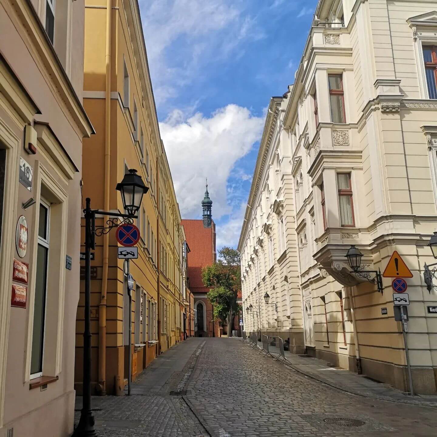 Streetview of Old Town Bydgoszcz
