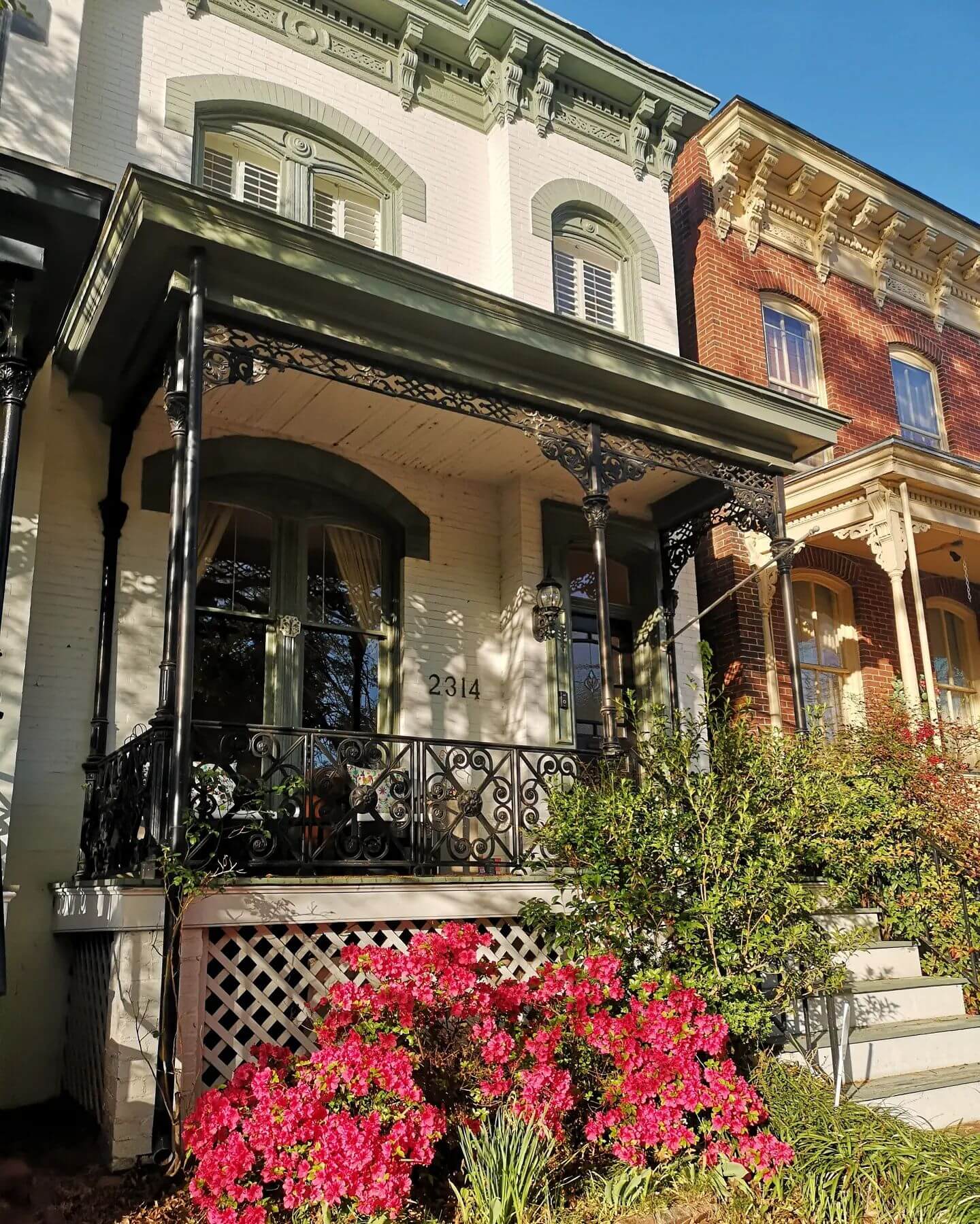 Old House in the Church Hill District Richmond,VA