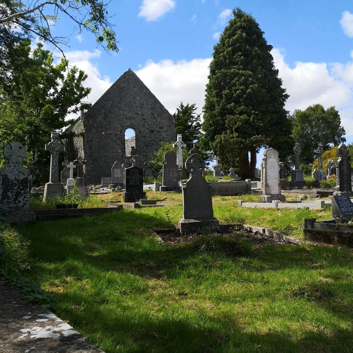 Old cemetary near Lough Mask