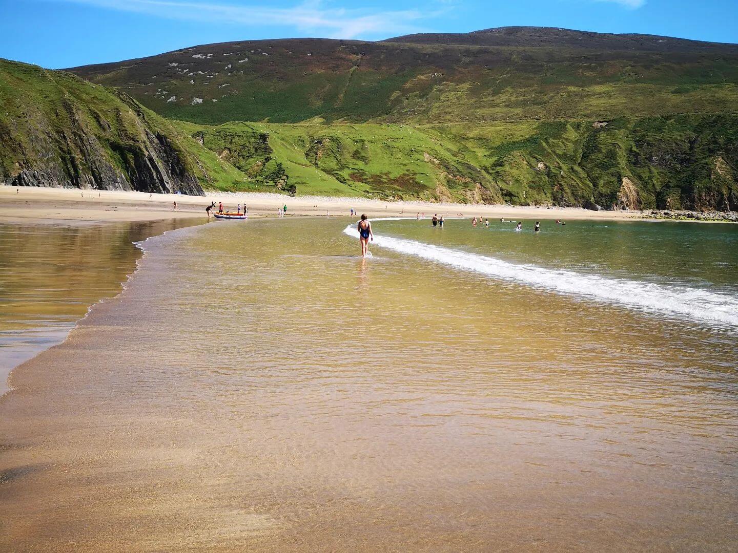 Silver Strand Beach in Glencolmcille