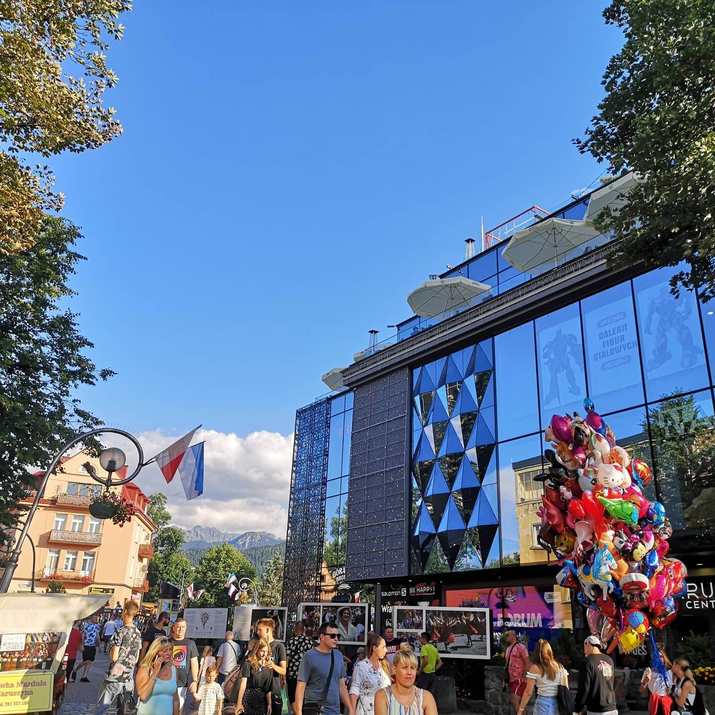 View of the town of Zakopane