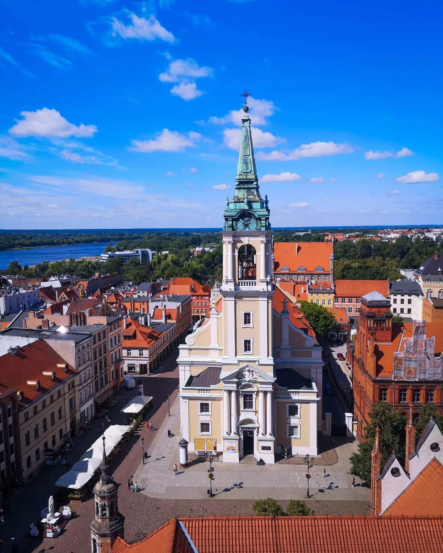 View of the oldtown in Toruń